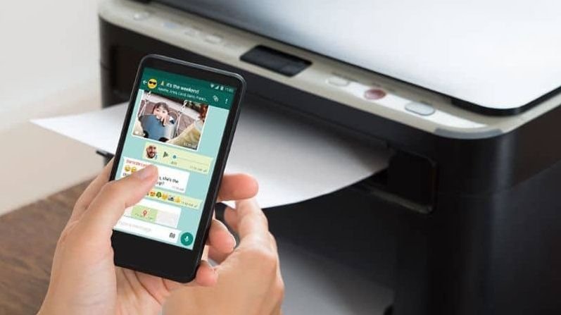 Cómo imprimir desde WhatsApp Web a una impresora